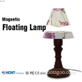 New Invetion ! Floating and rotating wooden reading lamp